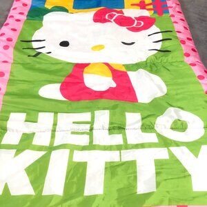 2013 HELLO KITTY Child Sleeping Bag 54" x 27" SANRIO Whimsical Cat Character
